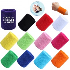 Plush Terry Sport Sweat Wristband